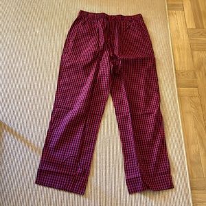 NEW brooks brother black and red pjama pants